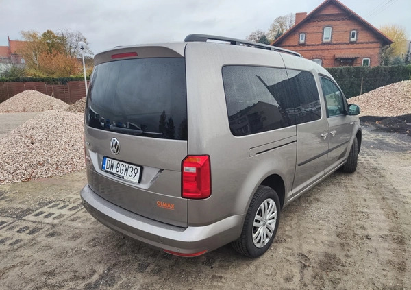 Volkswagen Caddy cena 75000 przebieg: 149800, rok produkcji 2019 z Wołów małe 22